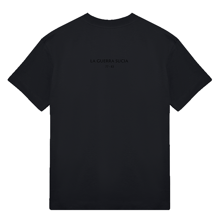 LA GUERRA SUCIA | GOLDEN TRIANGLE No.3 - BLK TEE - Image 2