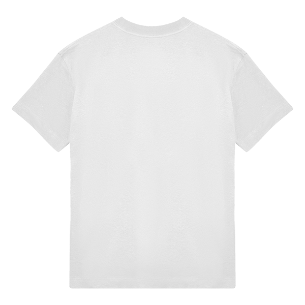 DEATH TO CONDOR 'WAR PAINT' - CREAM / RED LOGO T-SHIRT - Image 2